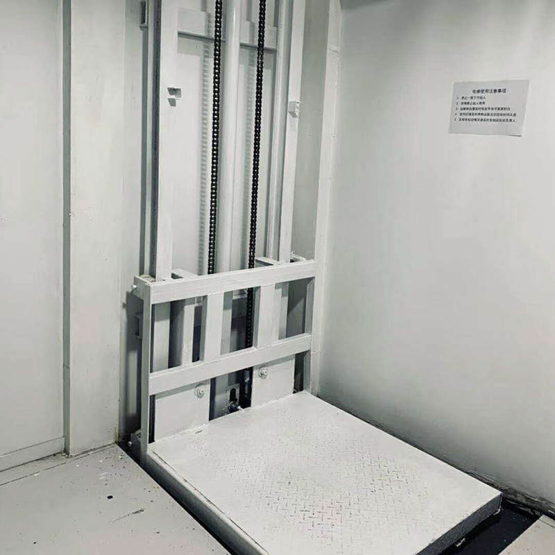极速导轨货梯电动液压平台固定式液压升降K货梯厂房小型简易升降 - 图2