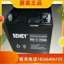 SEHEY Western power 12V24AH accumulator NP24-12 colloidal UPS battery fire EPS DC screen