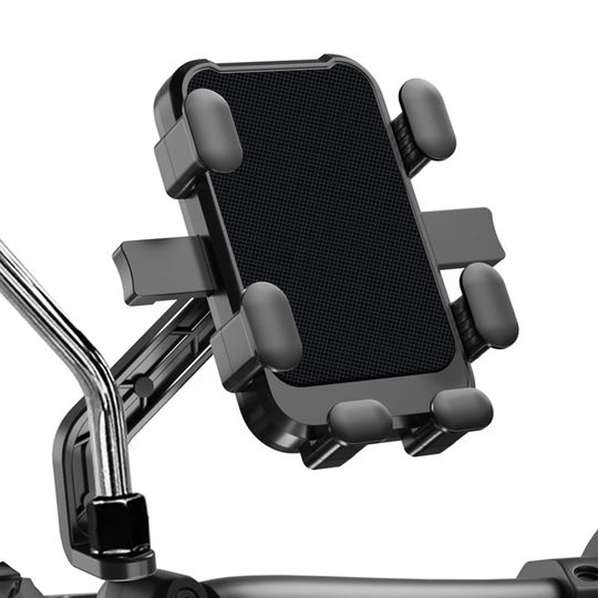 Nuevo soporte para teléfono móvil para motocicleta, soporte de navegación para vehículo eléctrico y bicicleta, soporte de bloqueo de liberación rápida con un clic