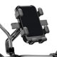 Nuevo soporte para teléfono móvil para motocicleta, soporte de navegación para vehículo eléctrico y bicicleta, soporte de bloqueo de liberación rápida con un clic