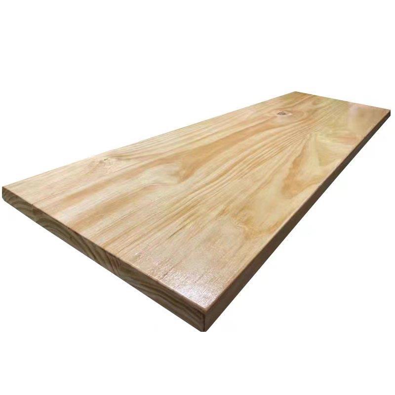 餐桌面板大木板办公桌隔板写字台板松木书桌面新品实木吧台板台面 - 图3