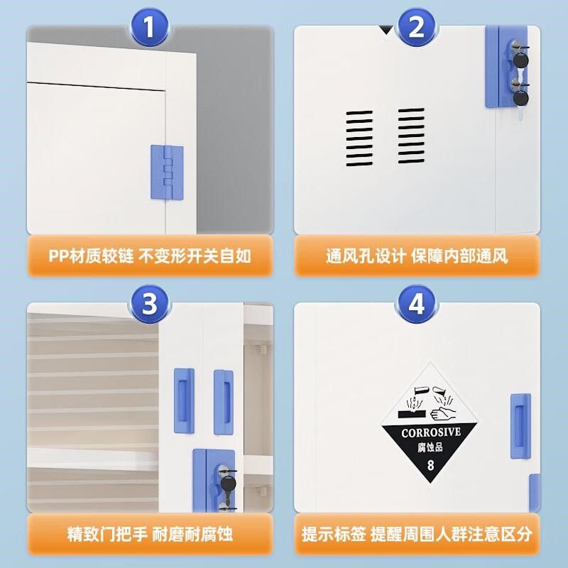 信京PP酸碱柜药品柜试剂柜耐强酸碱防腐蚀器皿柜化学U品存放柜2..,淘宝优惠券,粉丝福利购,淘宝优惠卷