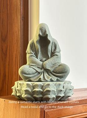 「众生为相相由心生」无相佛禅意中式装饰造景桌面摆件礼物