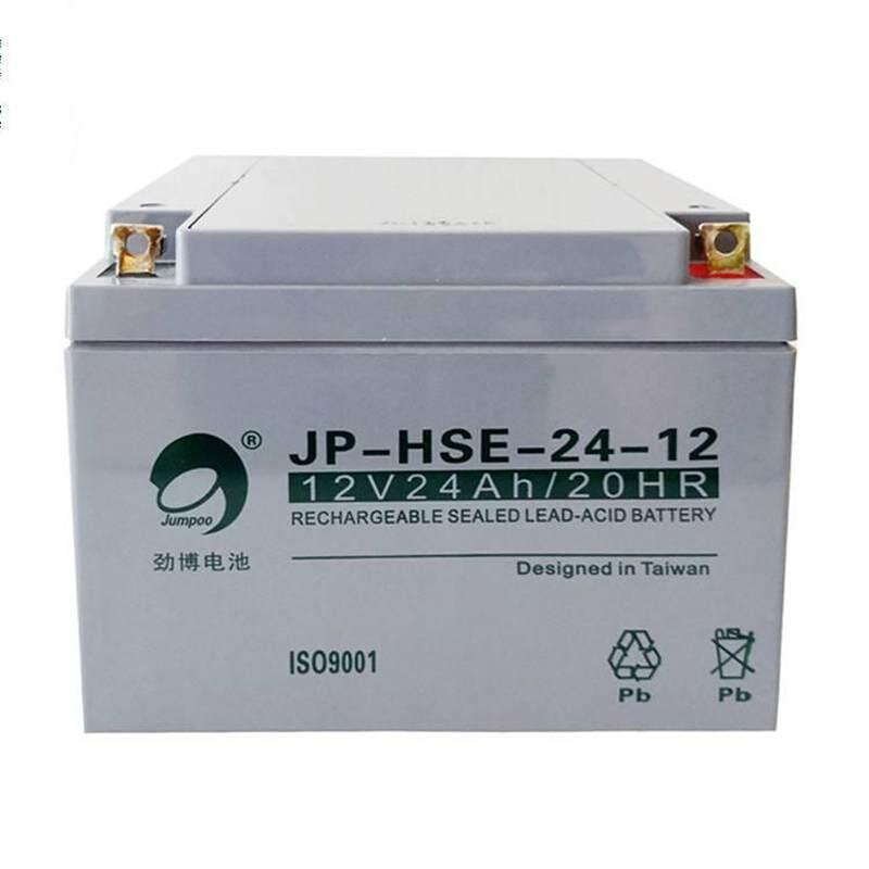 劲博蓄电池12V JP-HSE-120 100 65 38 24AH铅酸免维护UPS电源专用-图3