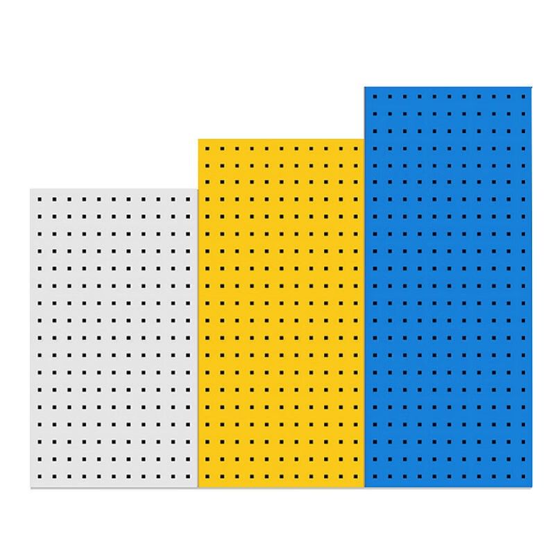 稳斯坦WSdT119五金工具挂板方孔外墙直角货架洞洞板上墙展示架板(,淘宝优惠券,粉丝福利购,淘宝优惠卷