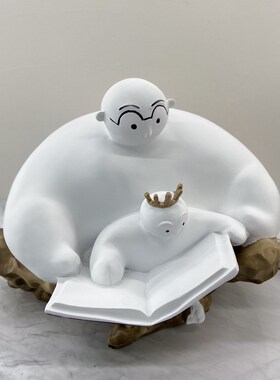 现代简约创意小王子摆件客厅玄关边几酒店样板房S书房时尚软装饰