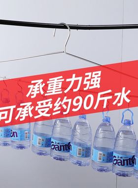 不锈钢实心加长加粗特粗大衣架被子架大晾衣架棉被架床单超大号