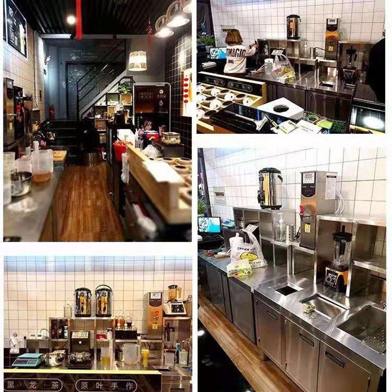 奶茶水吧台商g用奶茶店设备全套冷藏工作冷冻柜饮品操作台铜管制,淘宝优惠券,粉丝福利购,淘宝优惠卷