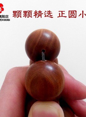 极速印度老山檀香手串108颗红肉沉水檀香S木手链佛珠男女款