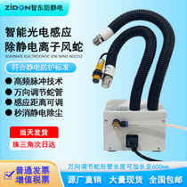 Integrated serpentine nozzle SL-080BF infrared light inductance should be in addition to electrostatic ion wind snake plasma blown dust gun