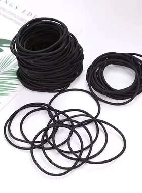 诗泊雅 折叠梳子花样编发分发线便捷时尚+袋装100根黑色皮筋套装