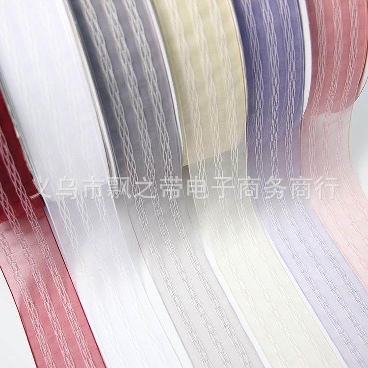 韩版条纹纱带 蝴蝶结diy发饰头饰鞋花服装礼帽礼盒花束包装,淘宝优惠券,粉丝福利购,淘宝优惠卷