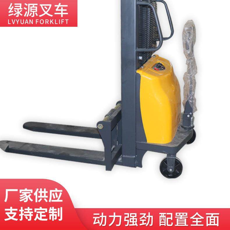 叉车半电动堆高车液压升高装卸叉车半自动堆高机搬运车,淘宝优惠券,粉丝福利购,淘宝优惠卷