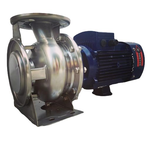 卧式不锈钢洗碗机管道增压泵 惠州沃德海水泵GZA(S)50-32-200/4KW - 图0