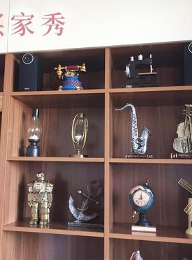 美式创意复古小摆件怀旧装饰家居客厅咖啡厅酒柜留声机模型艺术品