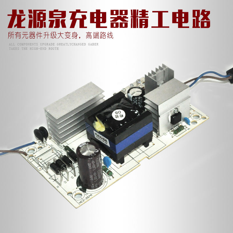 龙源泉电动车充电器48V12AH60V20AH爱玛雅迪台铃铅酸电瓶车通用款-图2