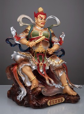 极速台湾b全铜监斋菩萨佛像监斋使者大圣紧那罗王护法使者寺院斋