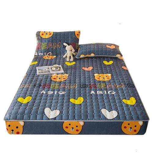 极速新牛奶绒棉床.笠单q件纯色床罩床垫床包防尘床单套1.2m135米2,淘宝优惠券,粉丝福利购,淘宝优惠卷