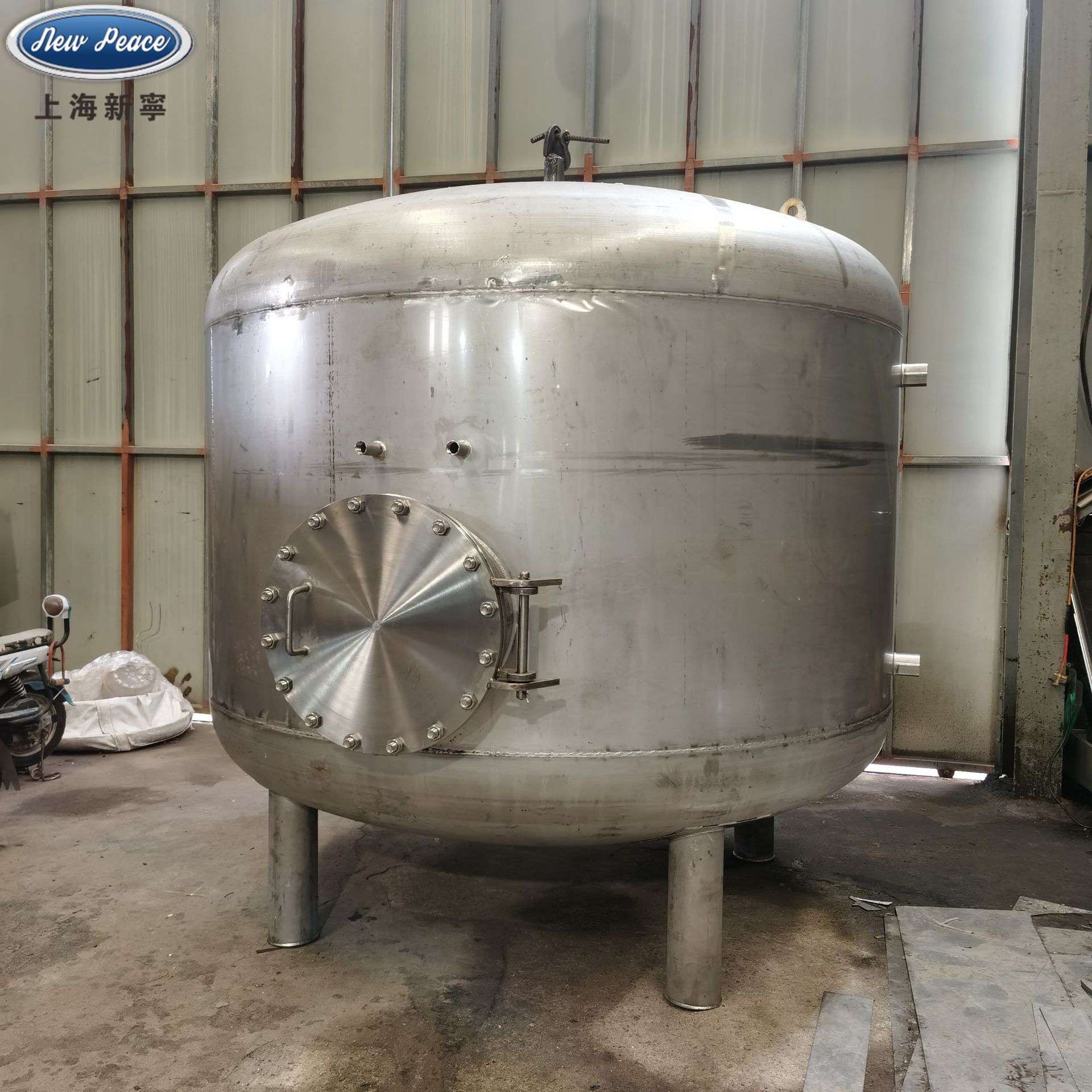 销售  容量2吨不锈钢承压水罐 SGL-2.0-1.0 立式热水储热水箱 - 图1