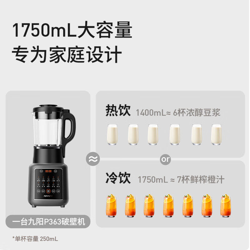 九阳破壁机家用可磨粉打干磨多功能大容量豆浆机料理机旗舰正品,淘宝优惠券,粉丝福利购,淘宝优惠卷