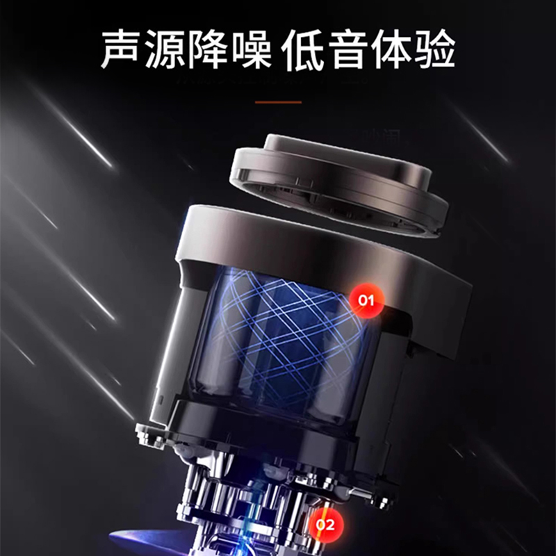 九阳破壁机不用手洗家用豆浆机自动多功能轻音搅拌料理机免洗Y966 - 图3