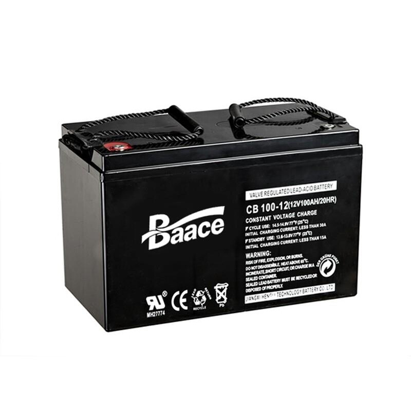 全新Baace蓄电池贝池CB100-12直流屏UPS/EPS备用电源12v100ah - 图0