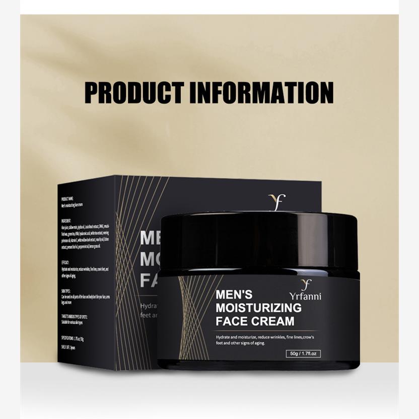 Men's Natural Herbal Whitening Moisturizer Face Skin Care - 图1