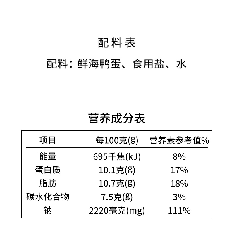 竹燕青即食烤海鸭蛋60g*6枚北海正宗红树林特产沙香流油咸鸭蛋 - 图3