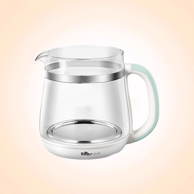 养生壶配件热水壶通用YSH-D15K7/D1L5W2高硼硅玻璃壶身壶盖 - 图0