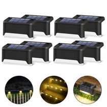 The Outdoor Stair Solar Light Waterproof the Garden Step Lamp Fence