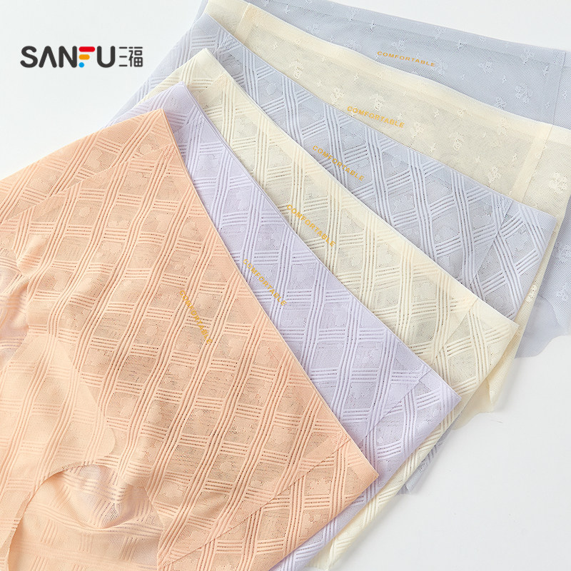 三福 女中腰包臀内裤 亲肤蕾丝柔软舒适透气优雅三角裤514771,淘宝优惠券,粉丝福利购,淘宝优惠卷