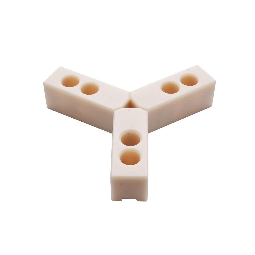 液压卡盘三爪软爪生爪铝合金爪尼龙爪塑料爪5/6/8/10寸加高加厚 - 图3