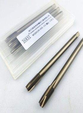 加长含钴丝锥 m35高速钢含钴螺旋先端丝攻不锈钢用丝锥M3-M12*100