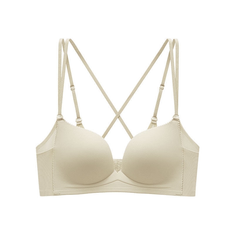 8079性感美背薄杯文胸小胸聚拢收副乳一片式无痕无钢圈简约内衣,淘宝优惠券,粉丝福利购,淘宝优惠卷