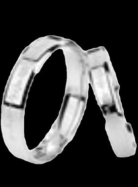 2024款情侣戒指一对正品纯银对戒刻字活口独特小众男女款表白礼物