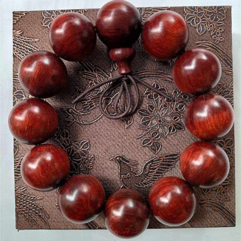 盘缠手串小叶紫檀十八籽文玩佛珠木手链满就送弹力线耐磨自采自销,淘宝优惠券,粉丝福利购,淘宝优惠卷