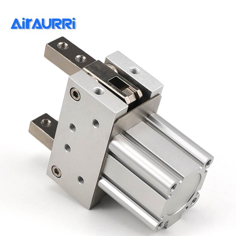 代替SMC手指气缸气爪支点开闭肘节型MHT2-32D/40/50/63 - 图2