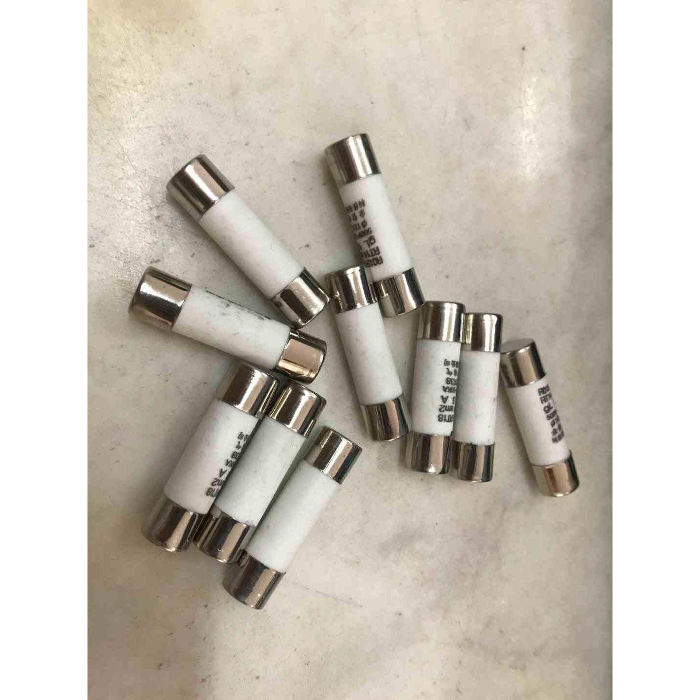 R015熔断器 RO15陶瓷保险丝管10X38 RT18 1A 2A 3A 5A 6A 10A 32A,淘宝优惠券,粉丝福利购,淘宝优惠卷