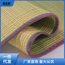 Set for summer natural white linen ribs Lin straw mat 1 8 m 1 5 m 1 20 9 Students Dormitory Single Beds Cool Mat