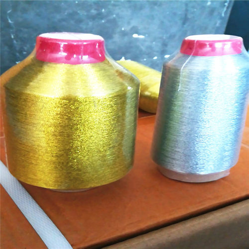 灰银粗线Y-111（600D）三阳金银丝电脑绣花线SY金银线MS密包线 - 图0