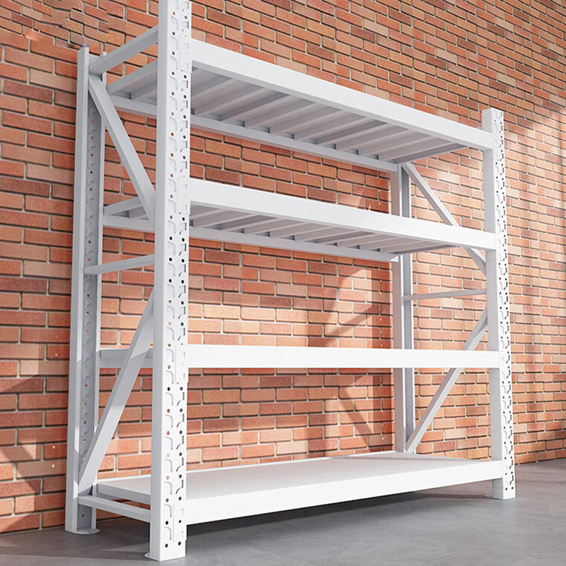 仓储货架置物架落地多层储物架仓库超市展示架家用阳台组合铁架子 - 图0