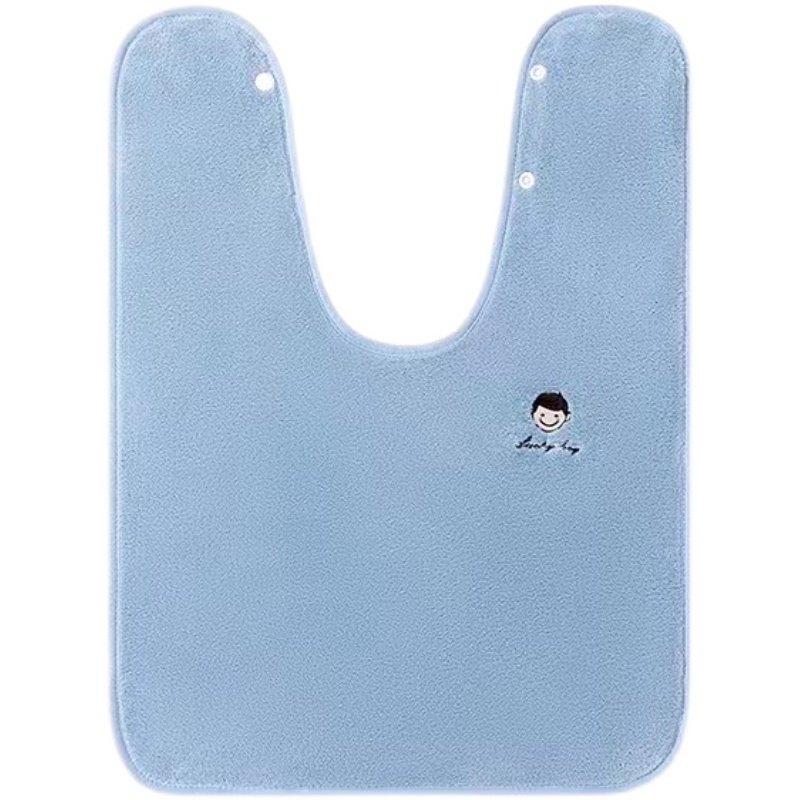 Children's face wash towel bib brushing teeth waterproof bib multifunctional towel baby face wipe non-wet cloth mouthwash towel