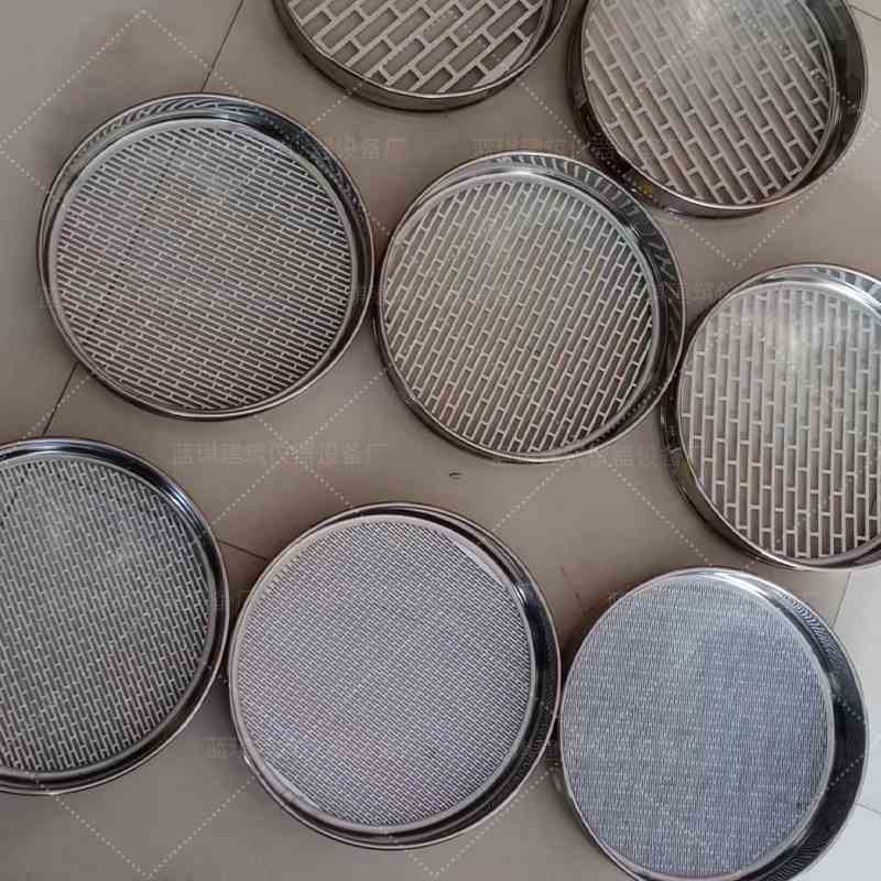 新标准条形筛砂石筛石子筛30cm人工砂片状粗集料不规则颗粒含量筛 - 图2