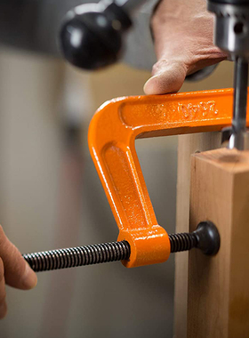 Pony小马C字夹G夹木工金工C型夹具固定 高强度模具夹紧器重型钳子