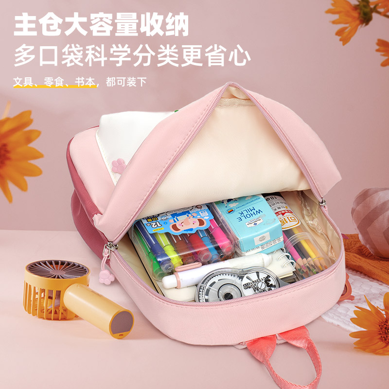 幼儿园书包双肩包定制印字印logo印字培训辅导班儿童旅行背包定做-图3