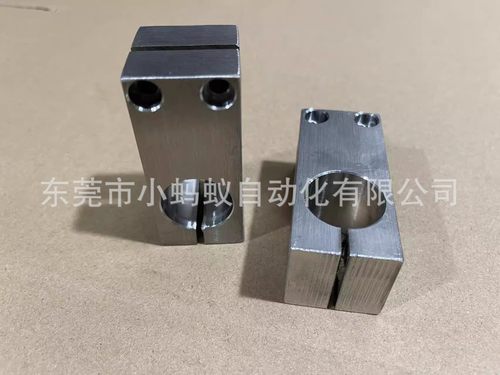 不锈钢固定铝条圆柱连接件头支架支柱铁通光轴连接块新十字夹座块 - 图1