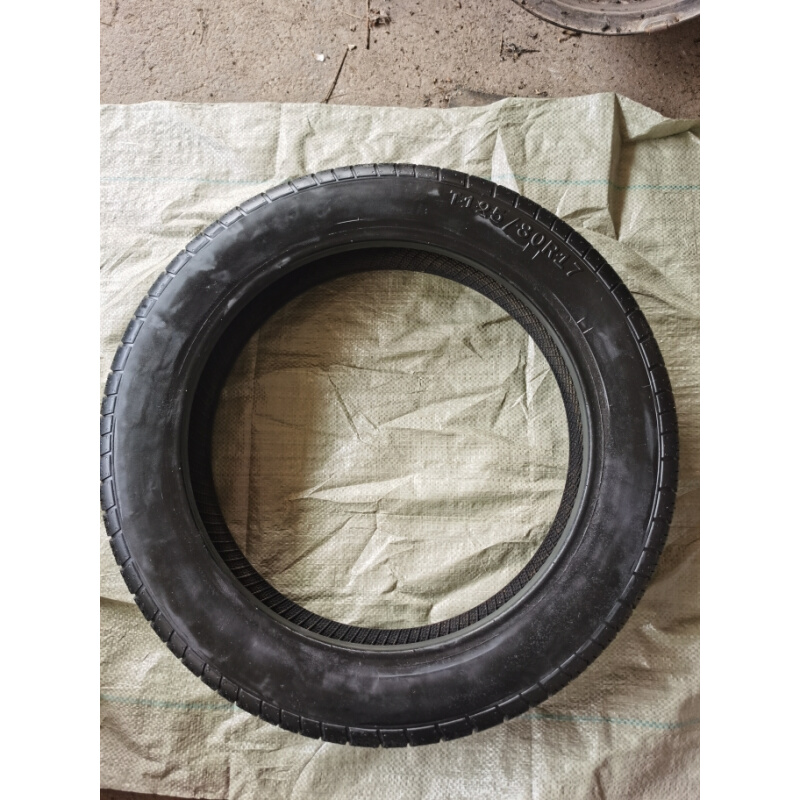 T125/80R17非全尺寸备胎磨边轮胎T115 125 135 145 /70 80 90R17 - 图2