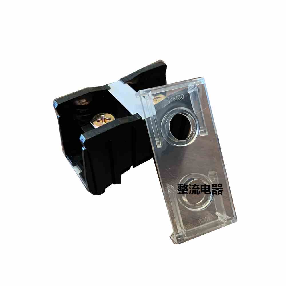 IN-100BK-C (130A 1P)欧式接线端子IN100C铜件组合式端子排端子座 - 图0