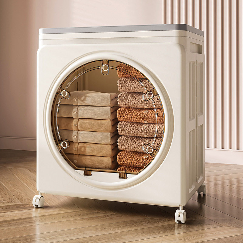 三开门大容量玩具整理箱家用换季棉被折叠收纳箱储物柜折叠床头柜,淘宝优惠券,粉丝福利购,淘宝优惠卷