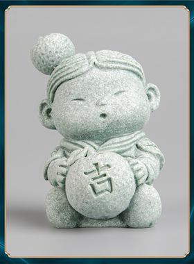 茶宠造景鱼缸桌面创意装饰家居卡通摆设摆件博古架兵马俑书柜招财